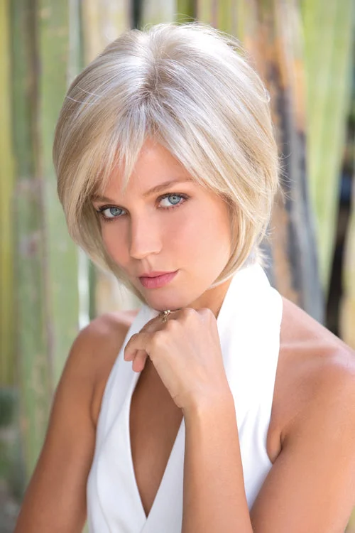 Synthetic wigs for elite dinners-Reese PM Synthetic Wig by Noriko | Short, Straight | Full Mono Cap