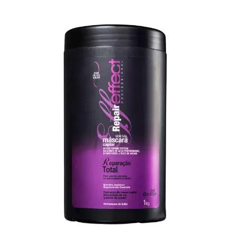 Hair care routine for sheen-Repair Effect Total Repair Recover Damaged Treatment System Mask 1Kg - Griffus