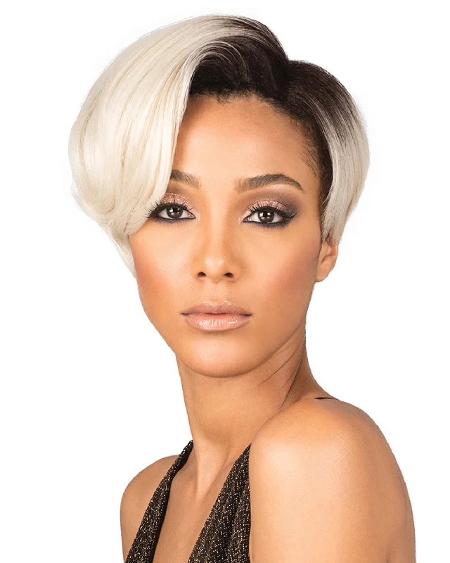 Synthetic wigs for panel parties-Ricca | Lace Front Synthetic Wig by Bobbi Boss