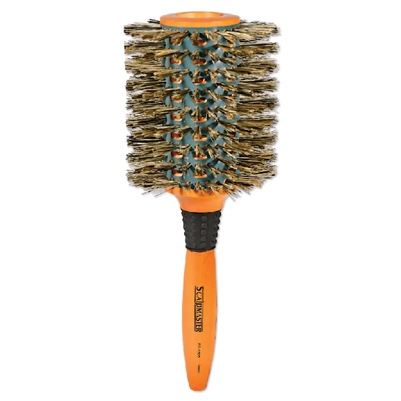 Round 4" CERAMIC VENTED BOAR BRISTLE ROUND BRUSH