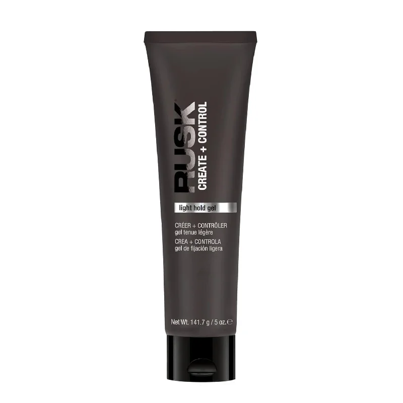 Curl refining pudding-Rusk Create + Control Light Hold Hair Gel (141.7g/5oz)