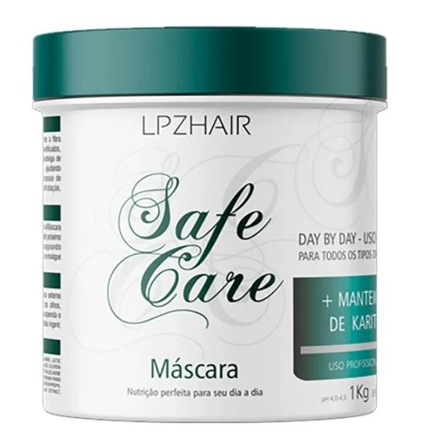 Hair care routine for oily waves-Safe Care Daily Nourishing Shea Butter Hair Treatment Mask 1Kg - Lpzhair