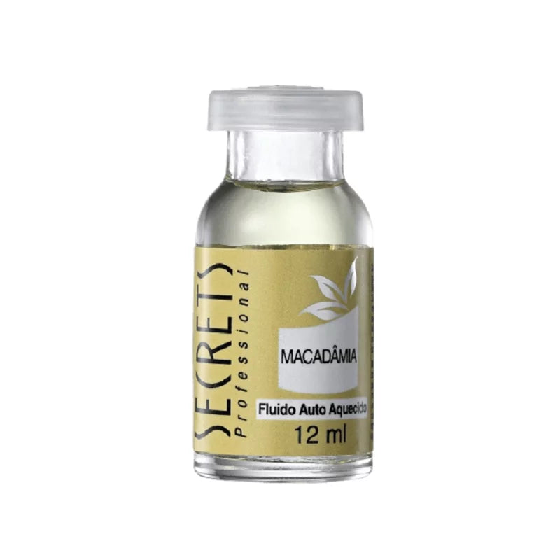 Peppermint oil-Secrets Macadamia Treatment Ampoule 4x 12ml / 4x 0.4 fl oz