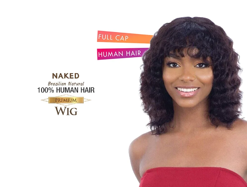 real person hair ring share band-SHAKE N GO NAKED BRAZILIAN NATURAL 100% HUMAN HAIR WIG HAUTY