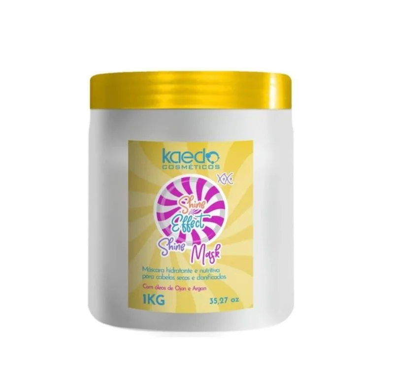 Hair care tips for parched curls-Shine Effect Moisturizing Nourishing Ojon Argan Dry Hair Mask 1Kg - Kaedo