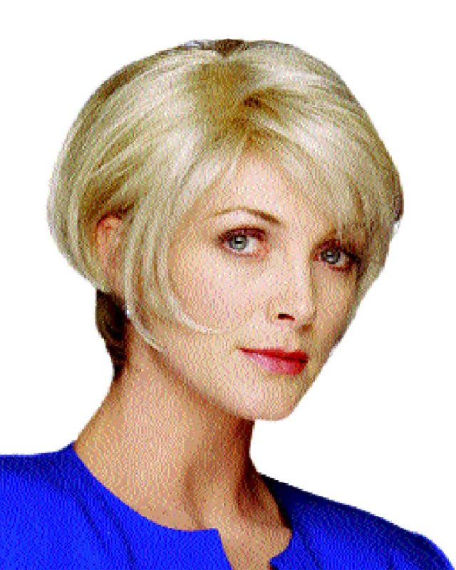 Synthetic wigs for terrace dinners-Spot Lite | Monofilament Synthetic Wig by Aspen