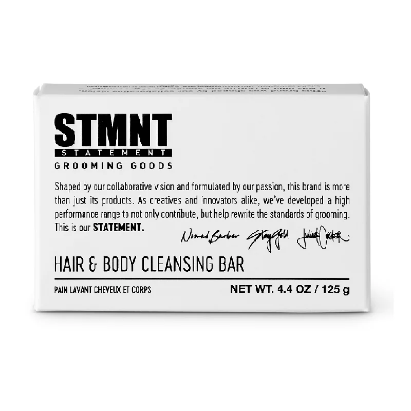 Static reducing mist-STMNT Hair and Body Cleansing Bar 125gm