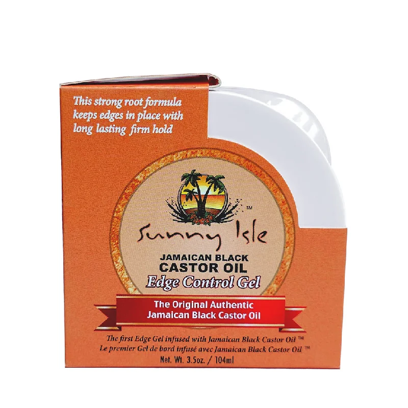 Conditioning essence-Sunny Isle Jamaican Black Castor Oil Edge Hair Gel 3.5oz