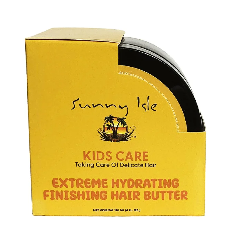 Curl enhancing mousse-Sunny Isle Kids Care Extreme Hydrating Finishing Hair Butter 4oz