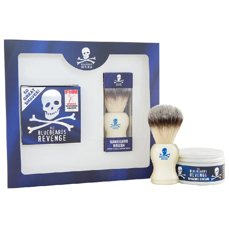 Glossy gel-The Bluebeards Revenge Shaving Cream & Vanguard Kit