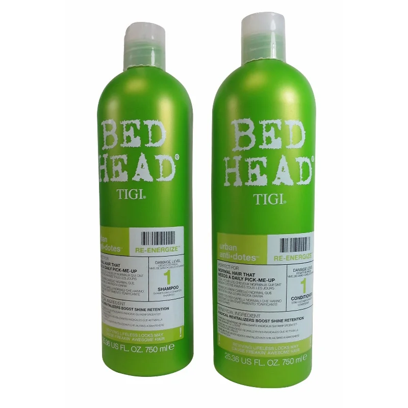 Tigi Bed Head Urban Anti-Dotes Re-energize Shampoo and Conditioner Duo 25.36 oz