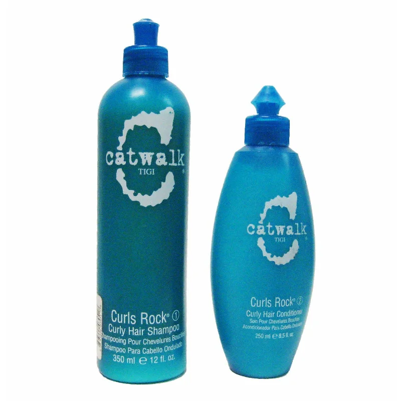 Tigi Catwalk Curls Rock Curly Hair Shampoo And Conditioner Duo