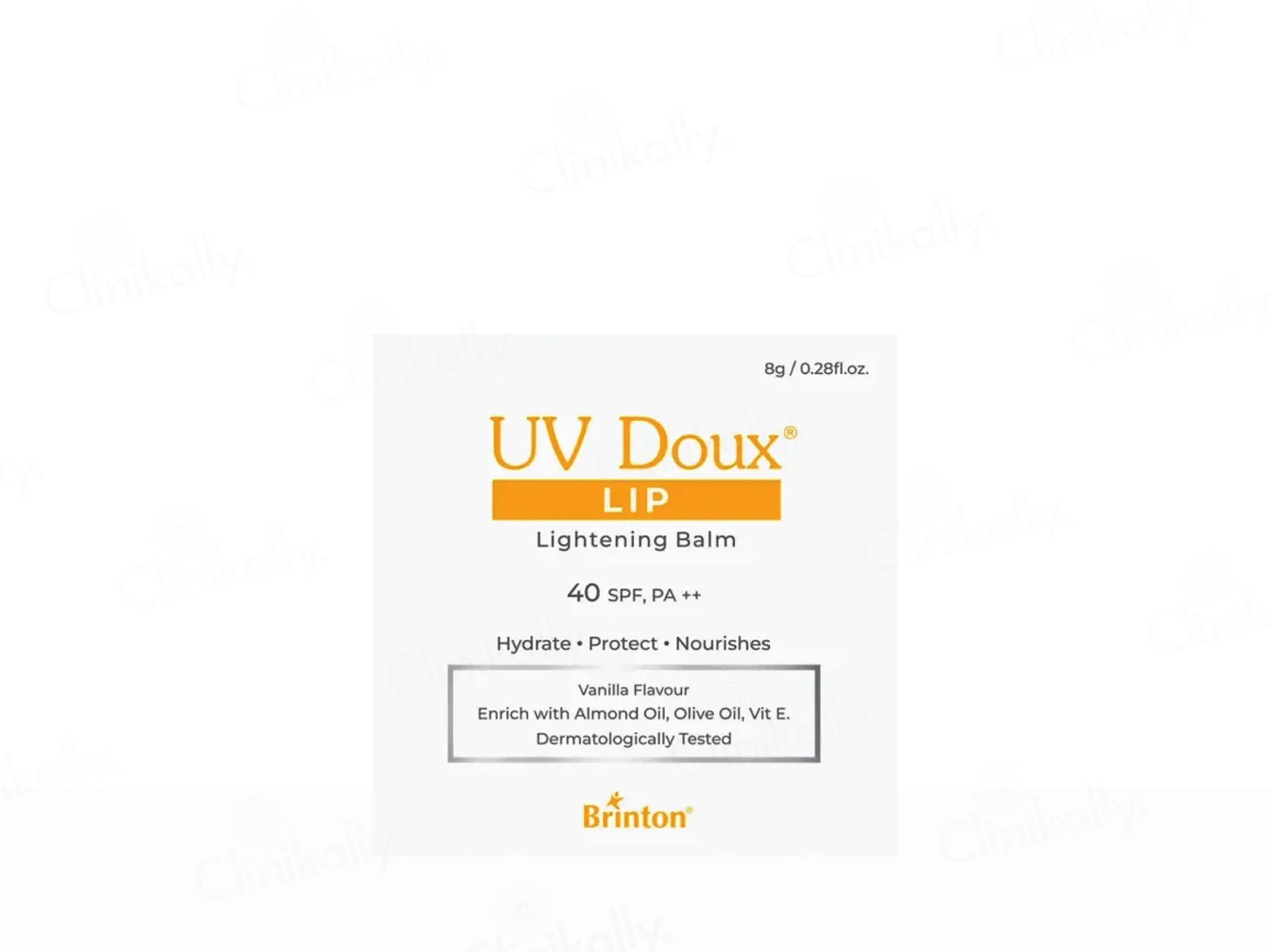 Cream developer-Uv Doux Lip Lightening Balm SPF 40 8gm