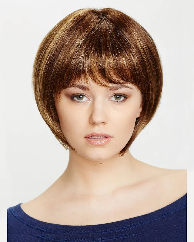 Synthetic wigs with ocean blue-Vail | Monofilament Synthetic Wig by Dream USA