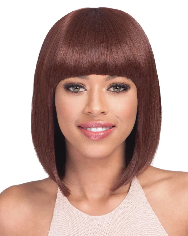 Burnt auburn synthetic wigs-Violet | Synthetic Wig by Bobbi Boss