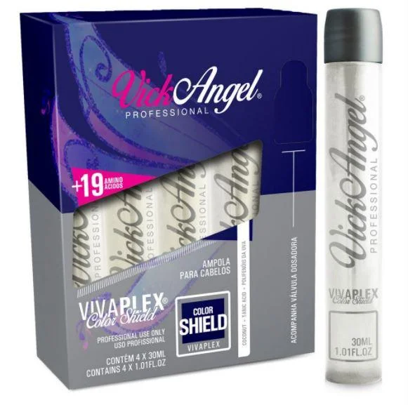 Nourishing mask-Viva Plex Color Shield 19 Amino Acids Complex Ampoules 4x30ml - Vick Angel