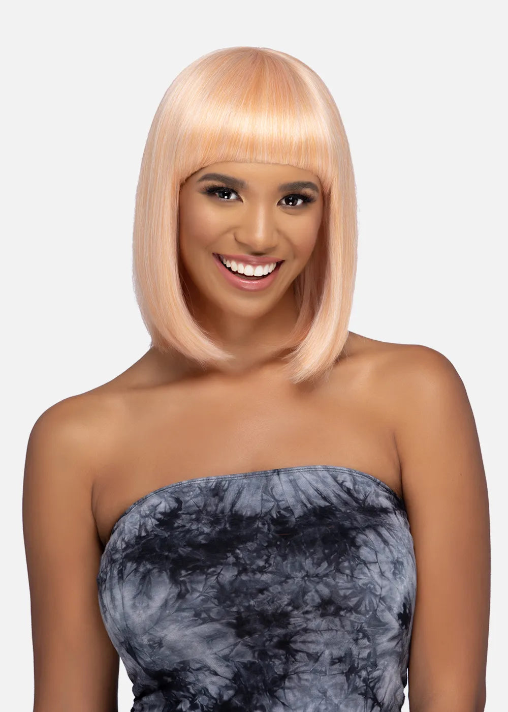 Synthetic wigs with tousled waves-Vivica. A Fox