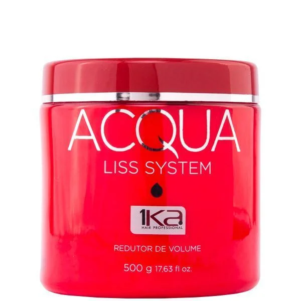 Moisturizing shampoo for kinky hair-Volume Reducer Acqua Liss System Mask 500g - 1Ka