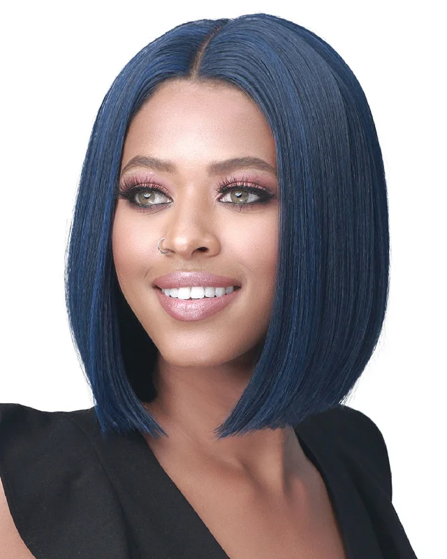 Synthetic wigs with chrome shine-Willena | Lace Front Synthetic Wig by Bobbi Boss