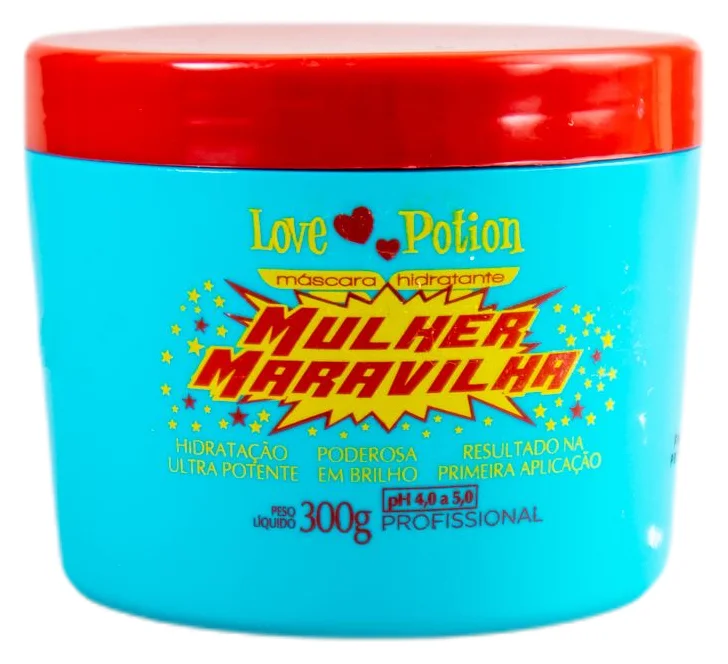 Hair care for chin-length hair-Professional Wonder Woman Moisturizer Hair Treatment Mask 300g - Love Potion